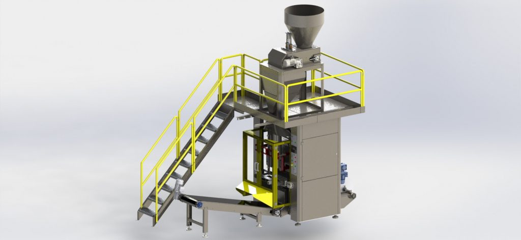 Línea de ensacado: ensacadora